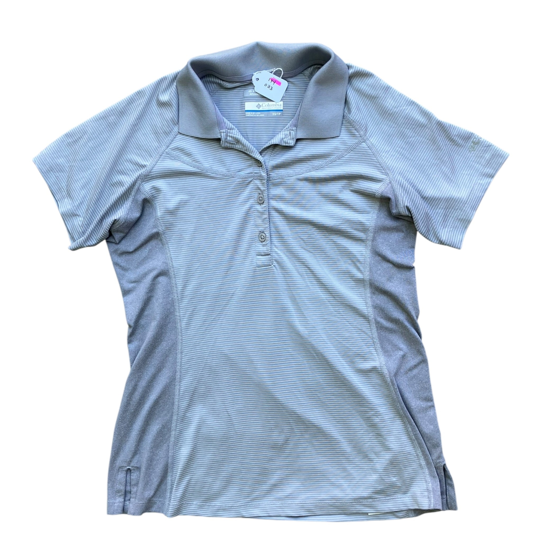 Columbia Omni-Wick Women's 1/4-Button Up Short Sleeve