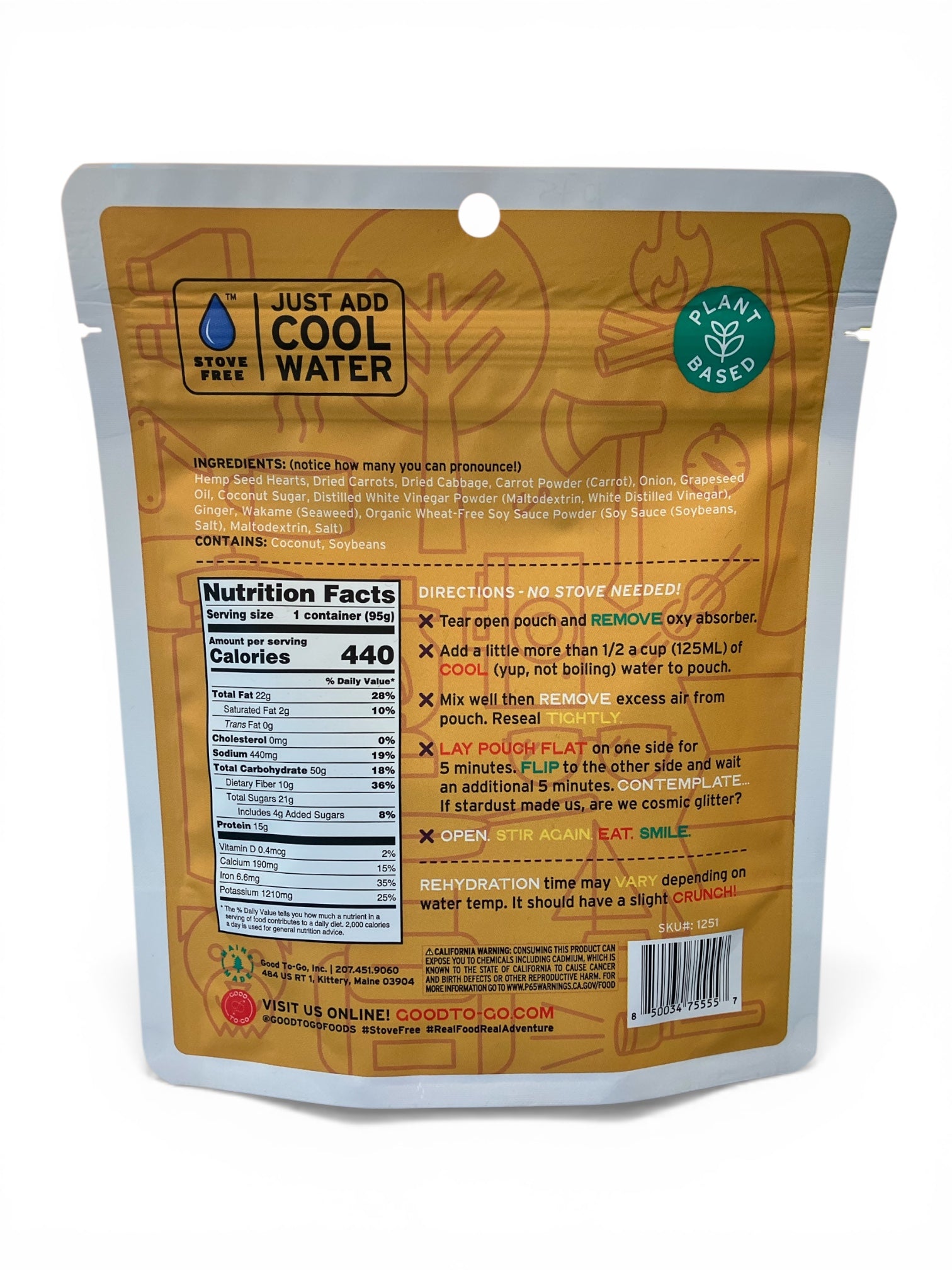 Good To-Go Carrot Ginger Power Bowl